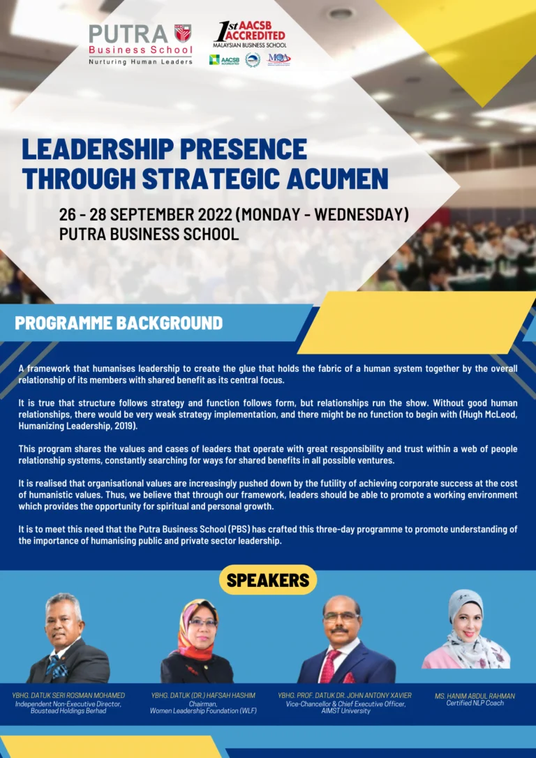 Leadership Presence Through Strategic Acumen