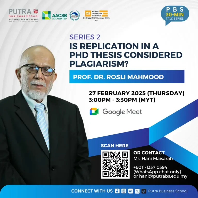 Series 2: Is Replication in a PhD Thesis Considered Plagiarism?